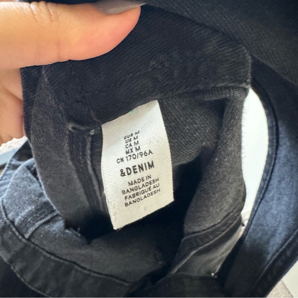 H&M Black Denim Overalls - Picture 4 of 4